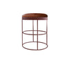 Tabouret Circle Cuir - honoredeco